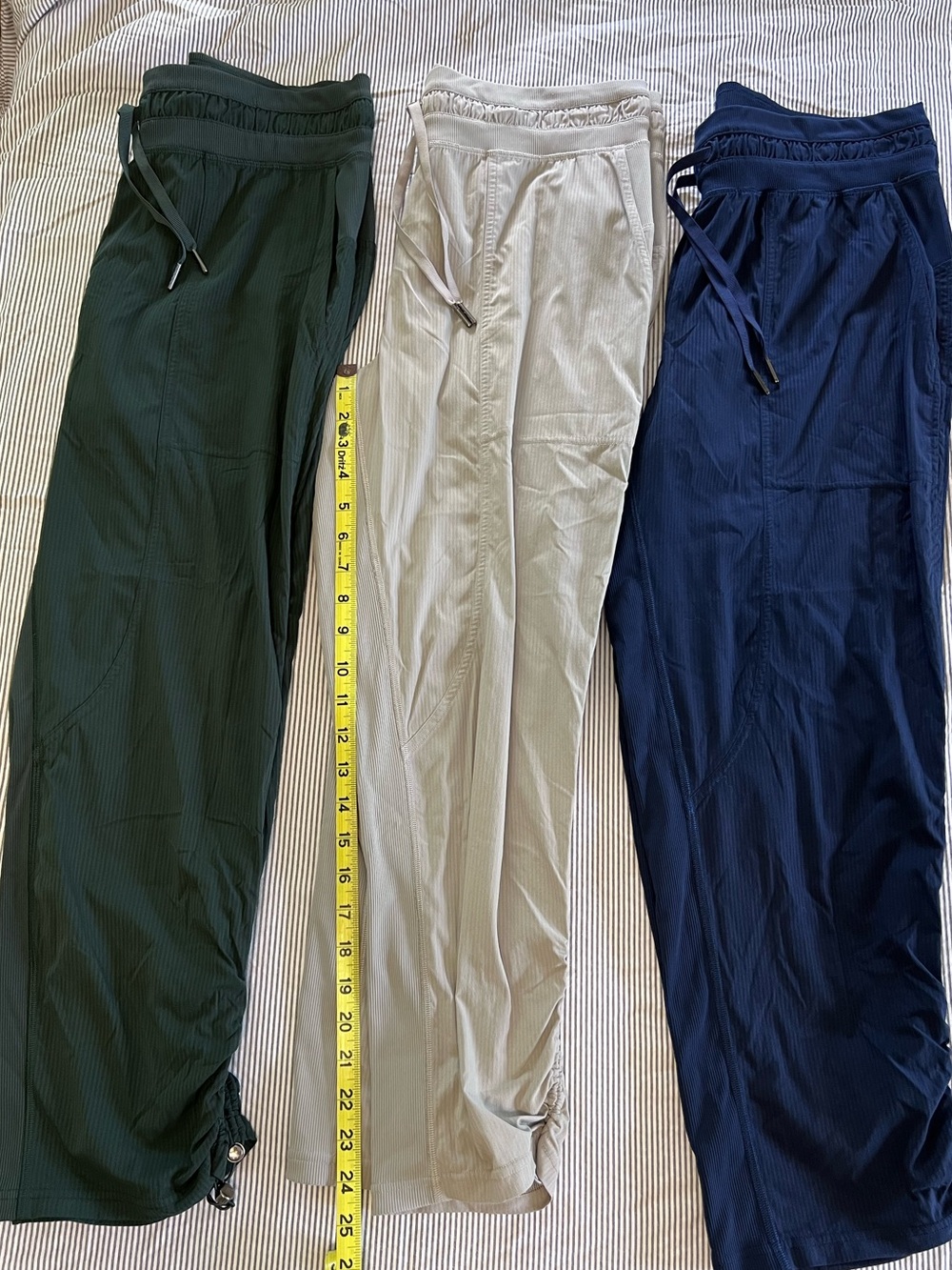 Lululemon Dance Studio Crop Pant- LOT OF 3 - size 10